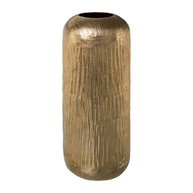 Vase Alu Round, 9x15x38cm,