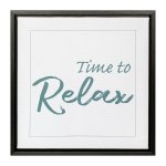 Canvas print in PS frame RELKAX