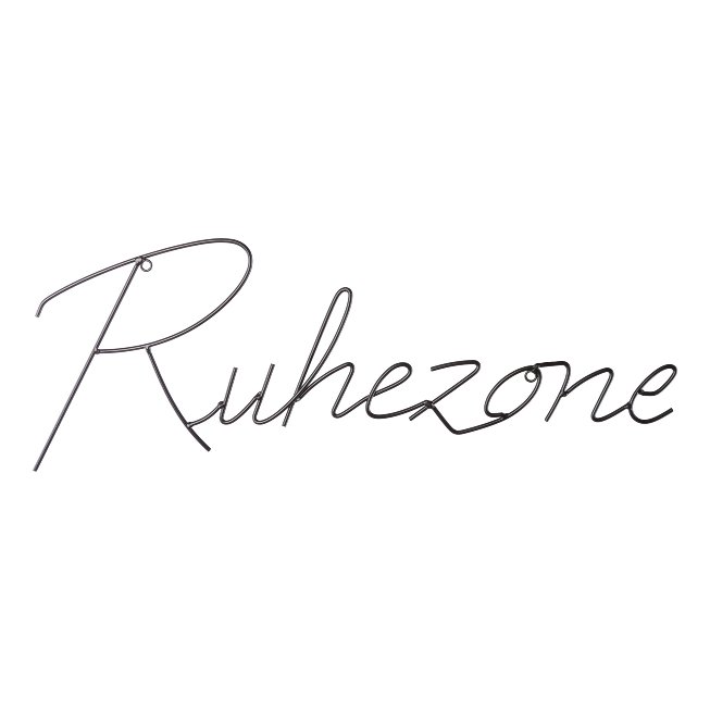 Schriftzug RUHEZONE Homefinity Schriftzug RUHEZONE Homefinity