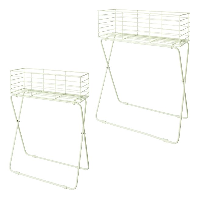 Plant rack standing 2/set of metal