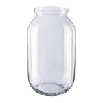 Glass Vase JARRA, 23x23x41cm,