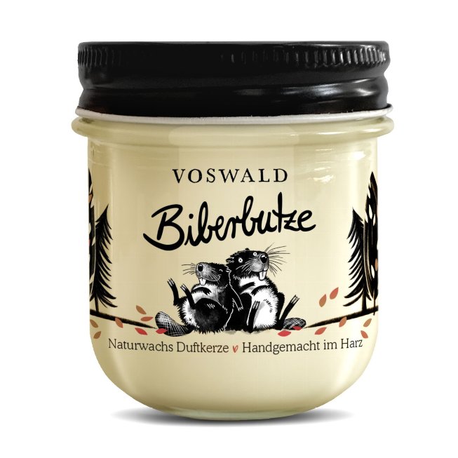 Voswald Scented Candle Biberbutze, 150g content